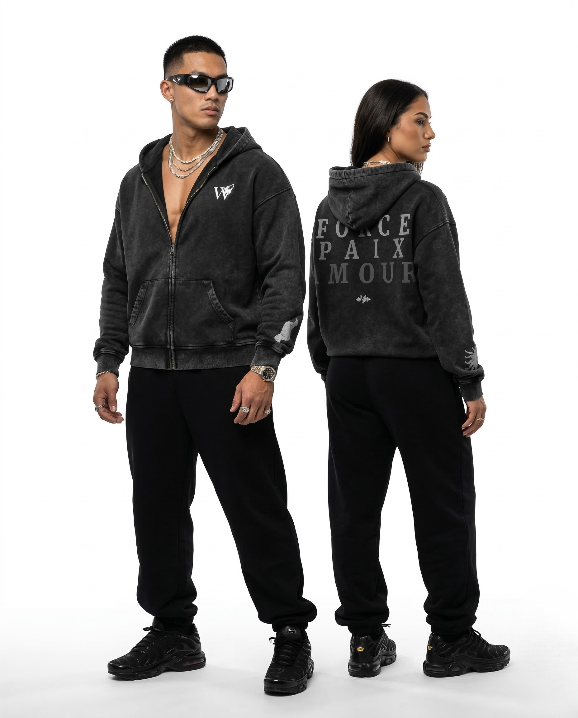 The Heavyweight Boxy Zip Hoodie | Wolfpack