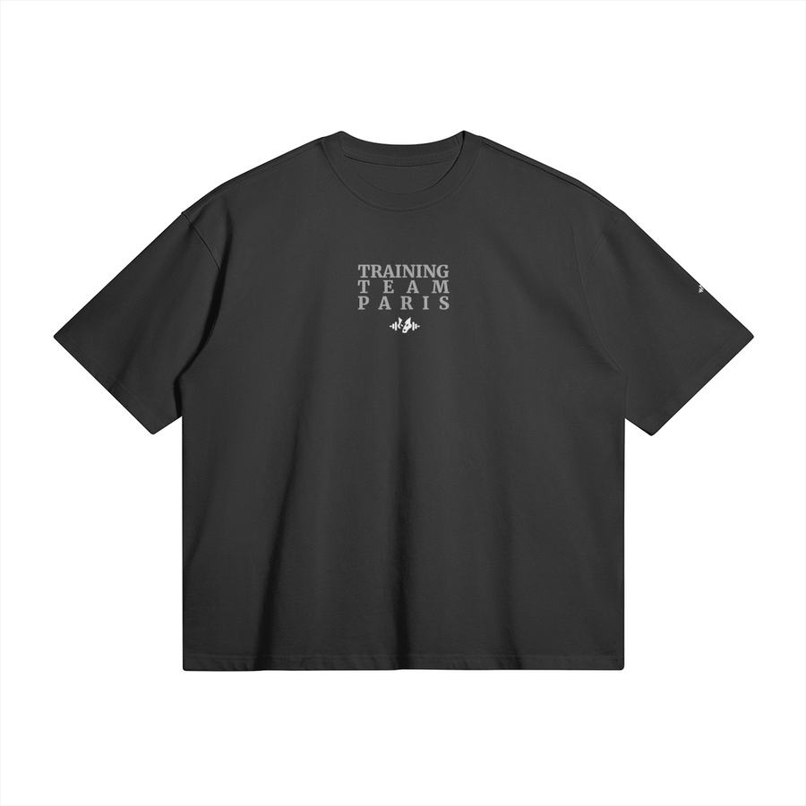 The Heavyweight Boxy Tee | Wolfpack — Black
