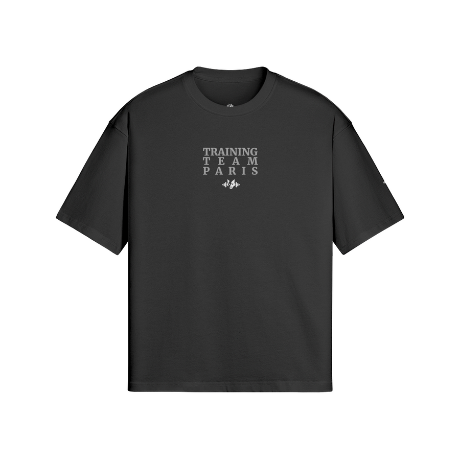 The Heavyweight Boxy Tee | Wolfpack — Black