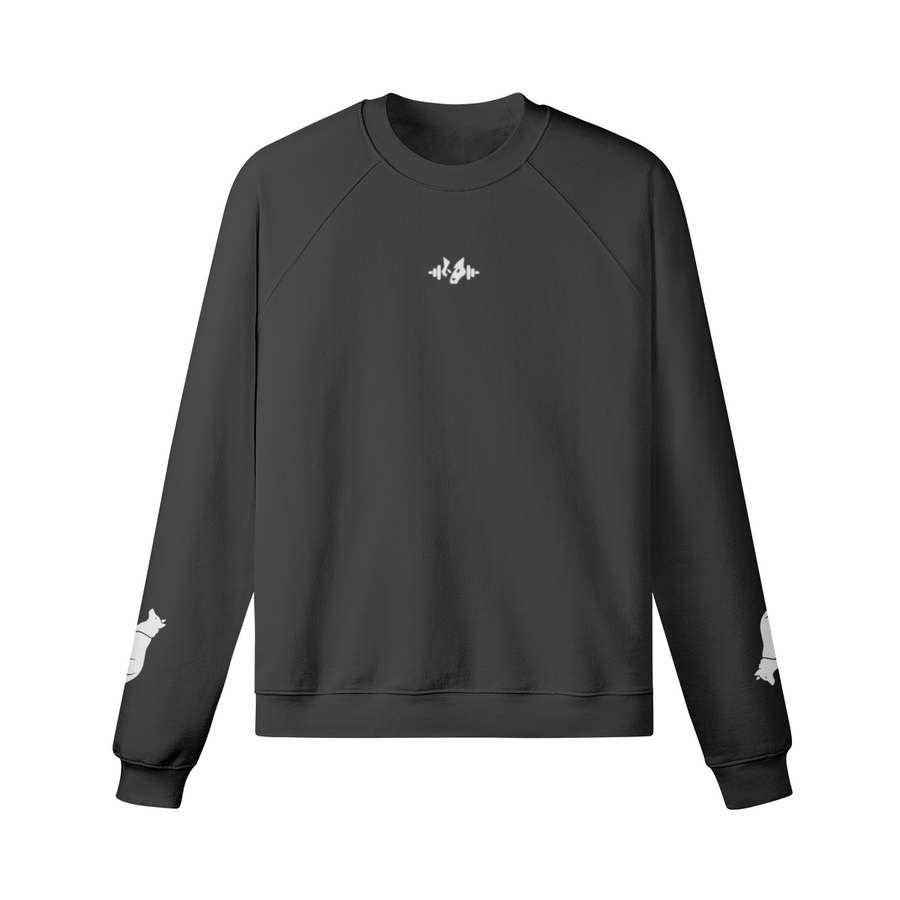 The Heavyweight Crewneck | Wolfpack — Black